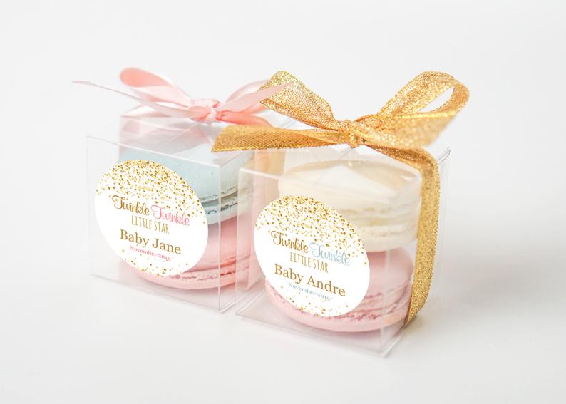clear macaron box