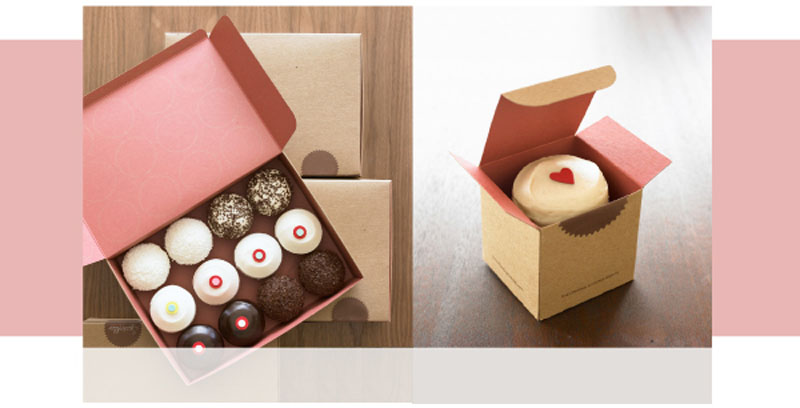 single cupcake box