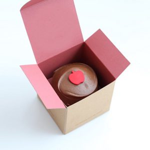 single cupcake box