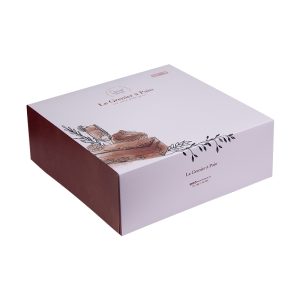 Foldable cake box