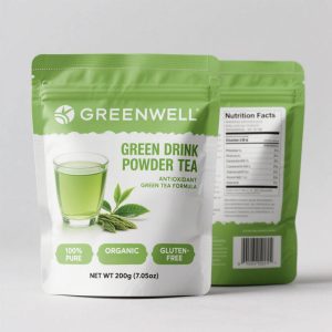 Custom tea pouch