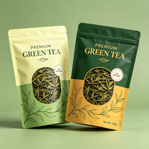 Plastic tea pouch