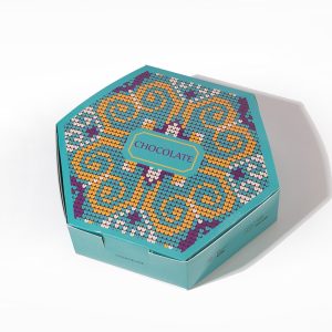 Hexagon chocolate box